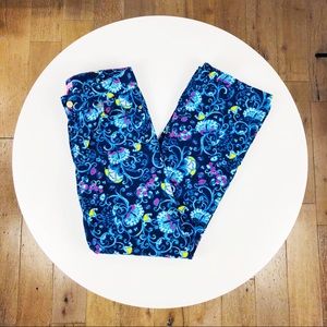 Lilly Pulitzer Navy Main Line Fit Corduroy Pants